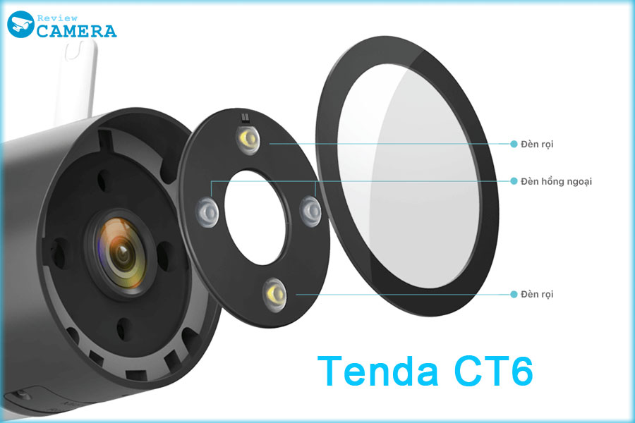 Review Camera Tenda CT6 - Camera chống trộm thông minh lắp đặt ngoài trời