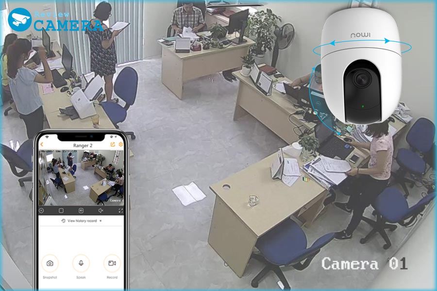 Tư vấn mua Camera Wifi phù hợp lắp đặt cho văn phòng và công ty
