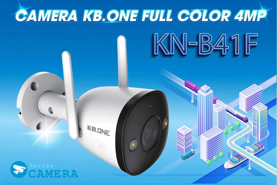 Review Camera KBONE KN-B41F - Độ phân giải 4Mpx siêu nét