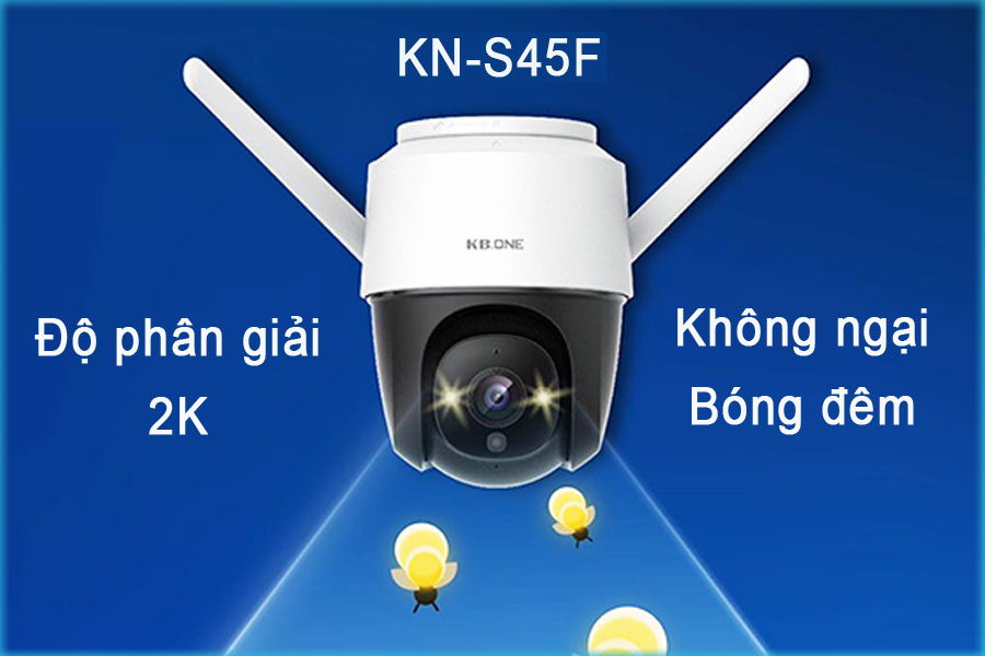 Bạn đã hiểu gì về Camera KBONE KN-S45F với độ phân giải 2K?
