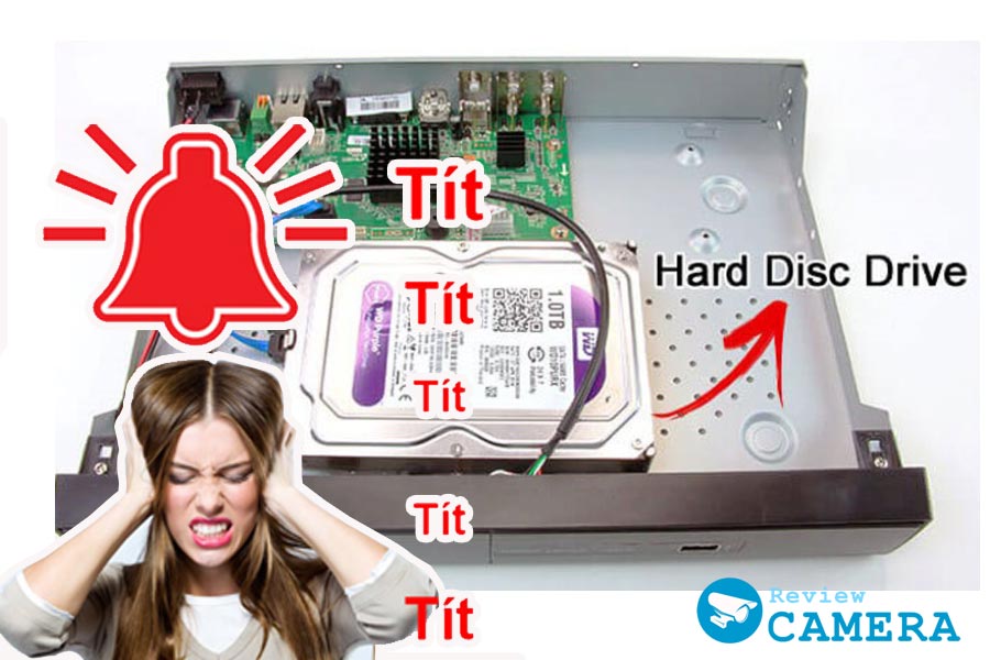 Tổng hợp đầy đủ cách khắc phục lỗi đầu ghi Camera kêu tít tít