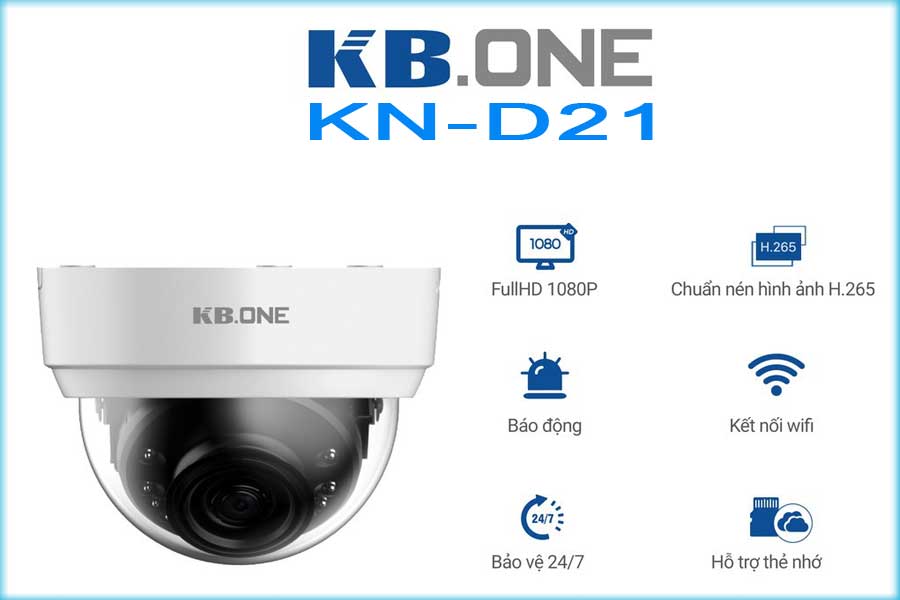 Review Camera KBone KN-D21 - Quan sát cận cảnh sắc nét